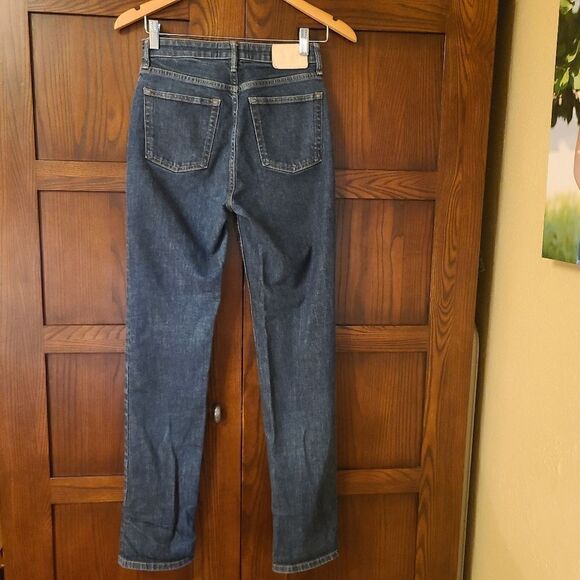 Everlane High Rise Straight Jean 26 Regular - Picture 6 of 7